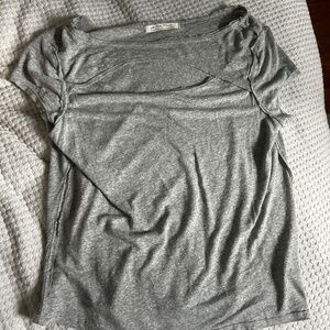Free people gray tee size small NWOT